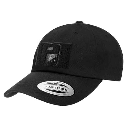 Dad Hat With A Pull Patch By Snapback - Black - Pull Patch - Removable Patches For Authentic Flexfit and Snapback HatsDad Hat With A Pull Patch By Snapback - Black - Pull Patch - Removable Patches For Authentic Flexfit and Snapback Hats