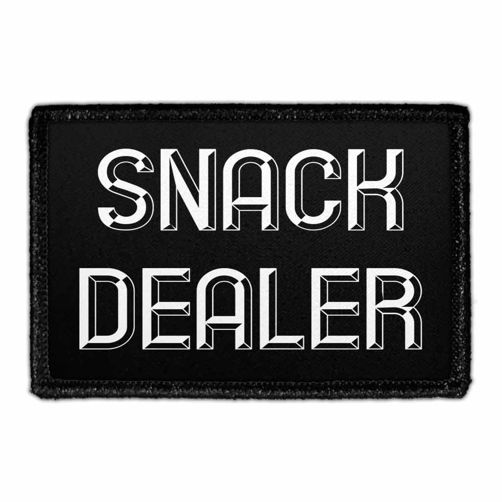 Snack Dealer - Removable Patch - Pull Patch - Removable Patches For Authentic Flexfit and Snapback Hats