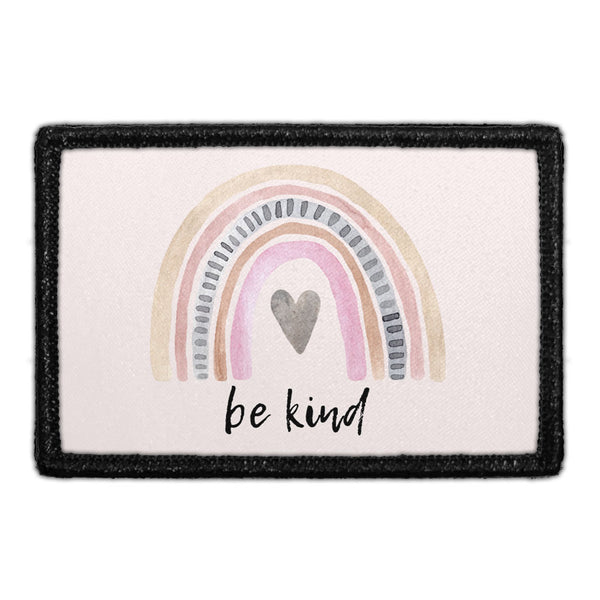 Be Kind - Rainbows - Removable Patch - Pull Patch - Removable Patches For Authentic Flexfit and Snapback Hats
