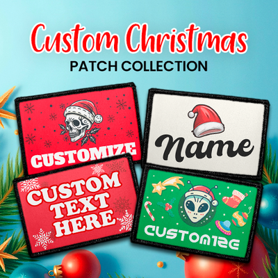 Custom Christmas Patches