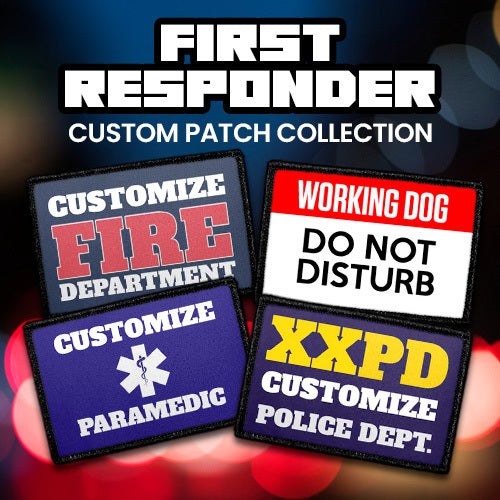 Custom First Responder Patches | Velcro® Compatible & Duty-Ready — Pull ...