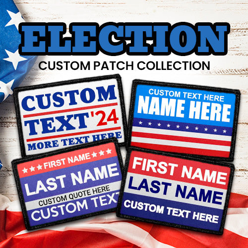 Custom Election Patches – Personalized 3x2