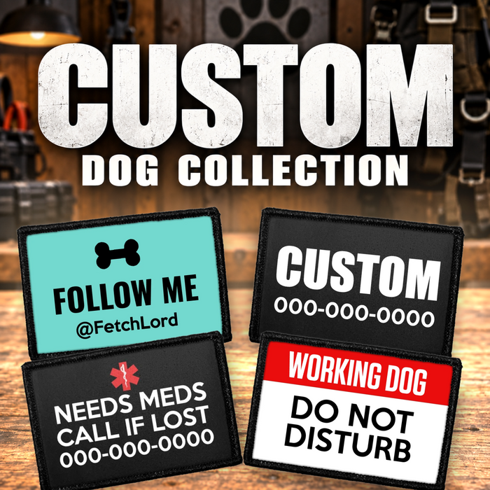 Dogs - Custom Patches