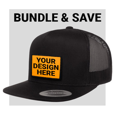 FLAT BILL TRUCKER HAT BUNDLE