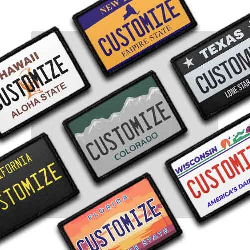 Custom - State License Plates