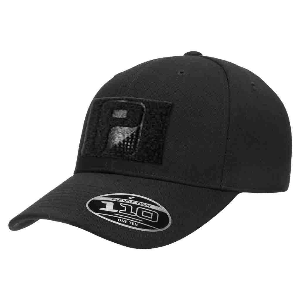 Black - Pro-Formance Flexfit + Adjustable Hat by Pull Patch - Pull Patch - Removable Patches For Authentic Flexfit and Snapback Hats