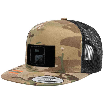 MULTICAM FLAT BILL TRUCKER