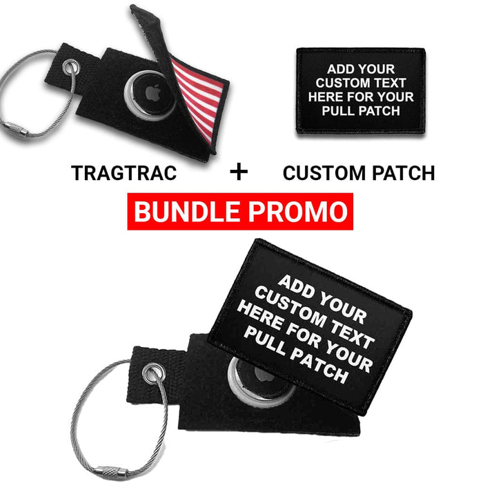 Bundle: 4 Lines Custom Text + TagTrac (Vertical)