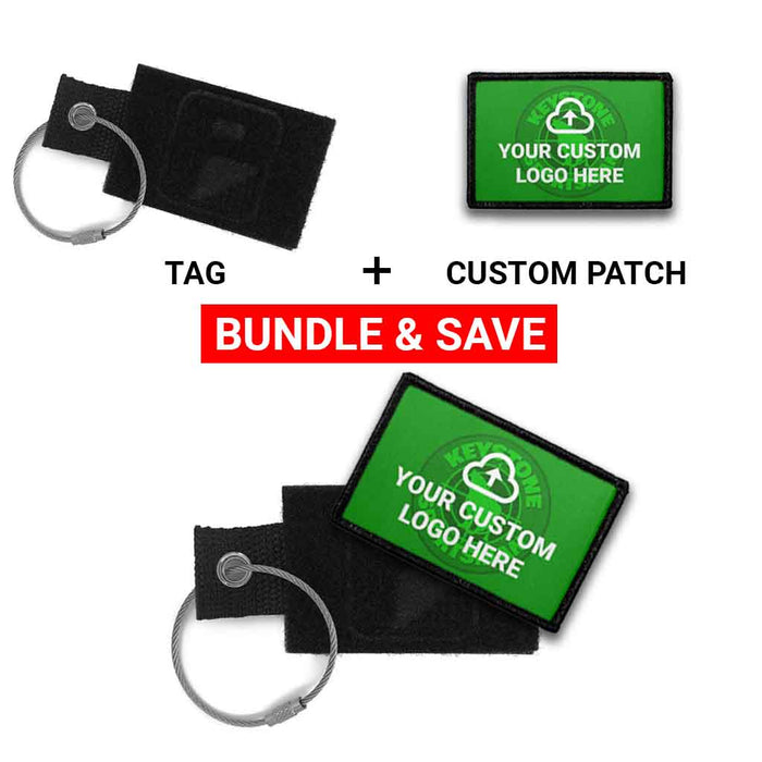 Bundle: Custom Logo + Tag (Vertical)