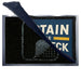 Patch with text 'Captain of the Deck' and a blue border on a white background