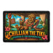 Chilliam the Tiki - Guardian of Zero Responsibilities  - Meta Data - Crop Image Text - - Removable Patch - Pull Patch - Removable Patches For Authentic Flexfit and Snapback Hats

