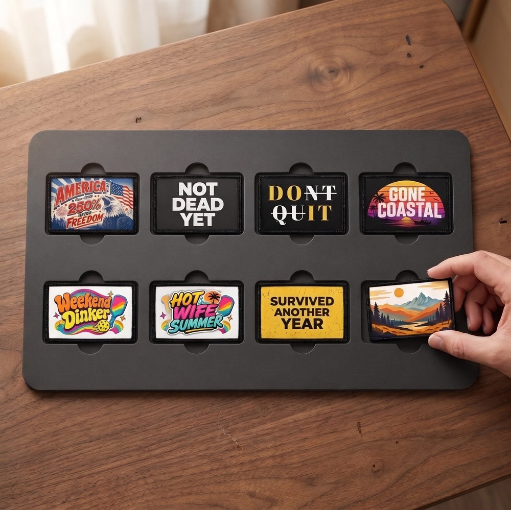 We pick the patches that sell in your store.