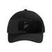 Youth - Black - Curved Bill Trucker Pull Patch Hat - Pull Patch - Removable Patches That Stick To Your Gear