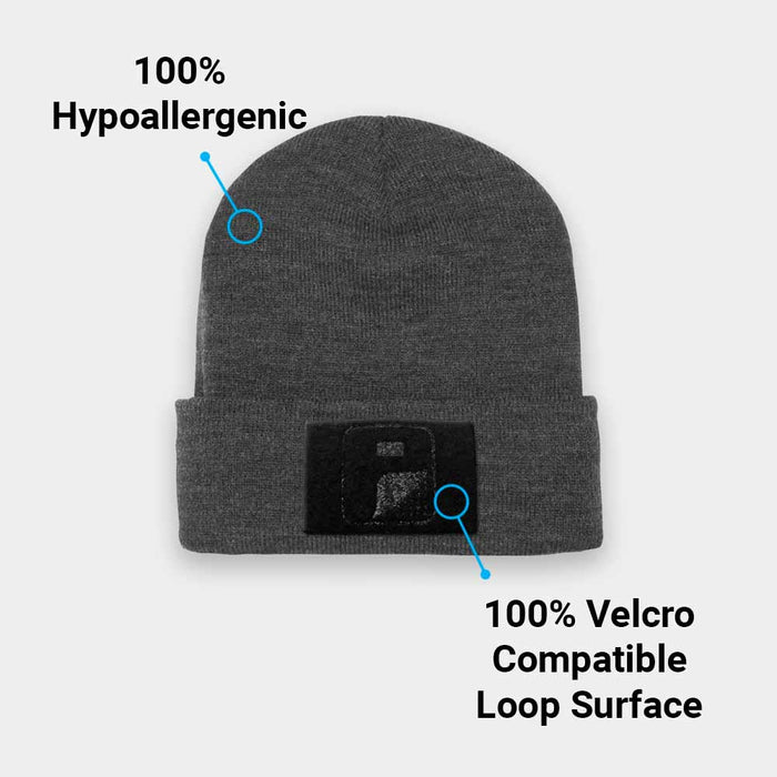 Premium Beanie: Flexfit by Pull Patch (Dark Grey)