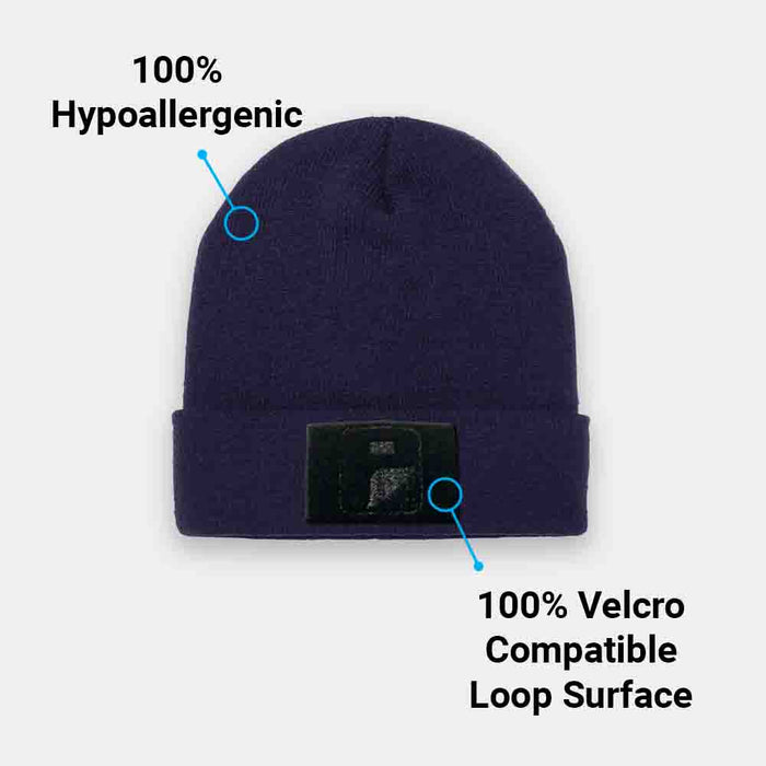 Premium Beanie: Flexfit by Pull Patch (Navy Blue)