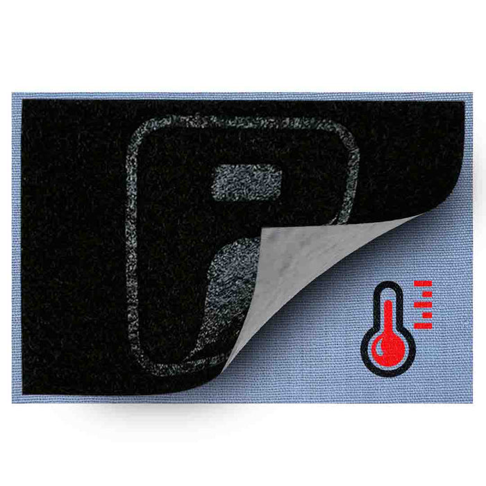 Pull Patch Iron-On Loop Backing - Pull Patch - Removable Patch - That Stick To Your Gear
