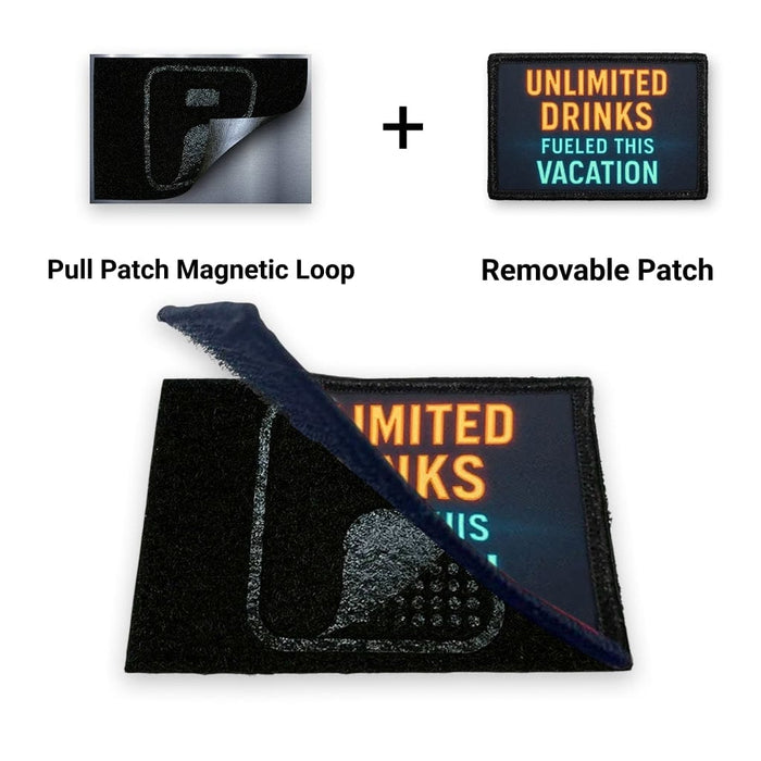 Unlimited Drinks Fueled This Vacation + Magnetic Loop Backing