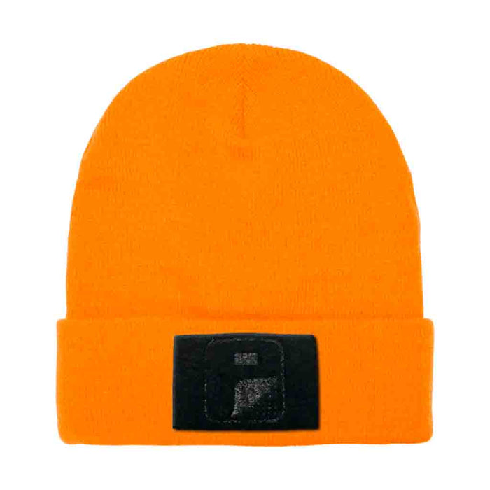 Premium Beanie: Flexfit by Pull Patch (Orange)