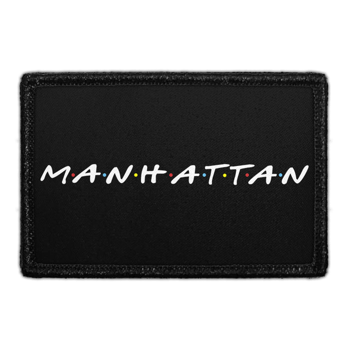 Manhattan - Friends - Removable Patch - Pull Patch - Removable Patches For Authentic Flexfit and Snapback Hats