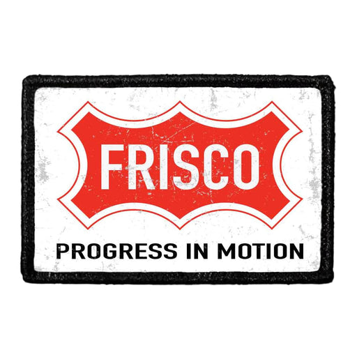 Frisco City Flag - Color - Distressed - Removable Patch - Pull Patch - Removable Patches For Authentic Flexfit and Snapback Hats