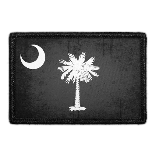 South Carolina State Flag - Color - Removable Patch - Pull Patch - Removable Patches For Authentic Flexfit and Snapback Hats