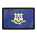 Connecticut State Flag - Color - Distressed - Removable Patch - Pull Patch - Removable Patches For Authentic Flexfit and Snapback Hats
