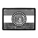 Missouri State Flag - Black and White - Distressed - Removable Patch - Pull Patch - Removable Patches For Authentic Flexfit and Snapback Hats