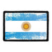 Argentina Flag - Color - Distressed - Removable Patch - Pull Patch - Removable Patches For Authentic Flexfit and Snapback Hats