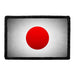 Japan Flag - Color - Distressed - Removable Patch - Pull Patch - Removable Patches For Authentic Flexfit and Snapback Hats