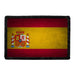 Spain Flag - Color - Distressed - Removable Patch - Pull Patch - Removable Patches For Authentic Flexfit and Snapback Hats