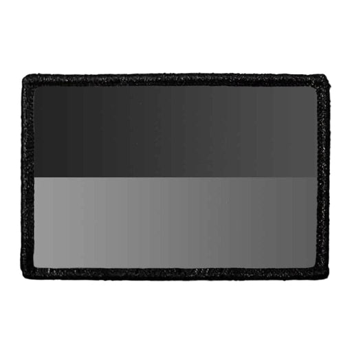 Ukraine Flag - Black and White - Removable Patch - Pull Patch - Removable Patches For Authentic Flexfit and Snapback Hats