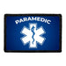 Paramedic - Blue - Removable Patch - Pull Patch - Removable Patches For Authentic Flexfit and Snapback Hats