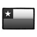 Chile Flag - Black and White - Removable Patch - Pull Patch - Removable Patches For Authentic Flexfit and Snapback Hats
