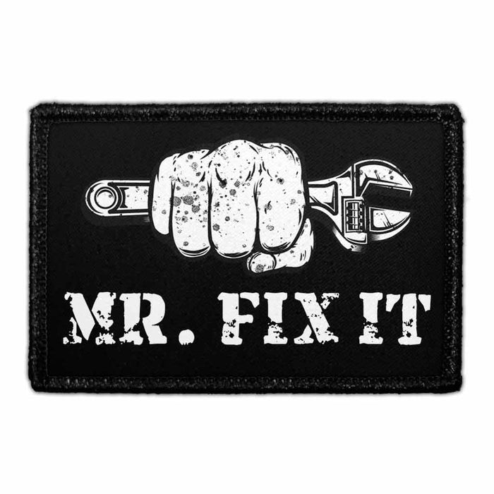 Mr. Fix It - Removable Patch - Pull Patch - Removable Patches For Authentic Flexfit and Snapback Hats