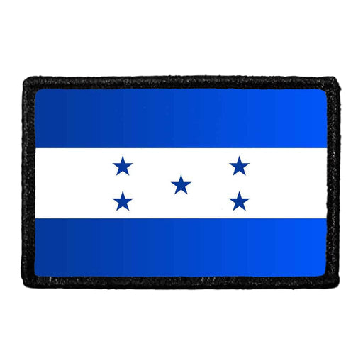 Honduras Flag - Color - Removable Patch - Pull Patch - Removable Patches For Authentic Flexfit and Snapback Hats