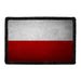 Poland Flag - Color - Distressed - Removable Patch - Pull Patch - Removable Patches For Authentic Flexfit and Snapback Hats