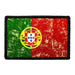 Portugal Flag - Color - Distressed - Removable Patch - Pull Patch - Removable Patches For Authentic Flexfit and Snapback Hats
