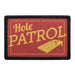HOLE PATROL Meta Data - Crop Image Text - - Removable Patch - Pull Patch - Removable Patches For Authentic Flexfit and Snapback Hats