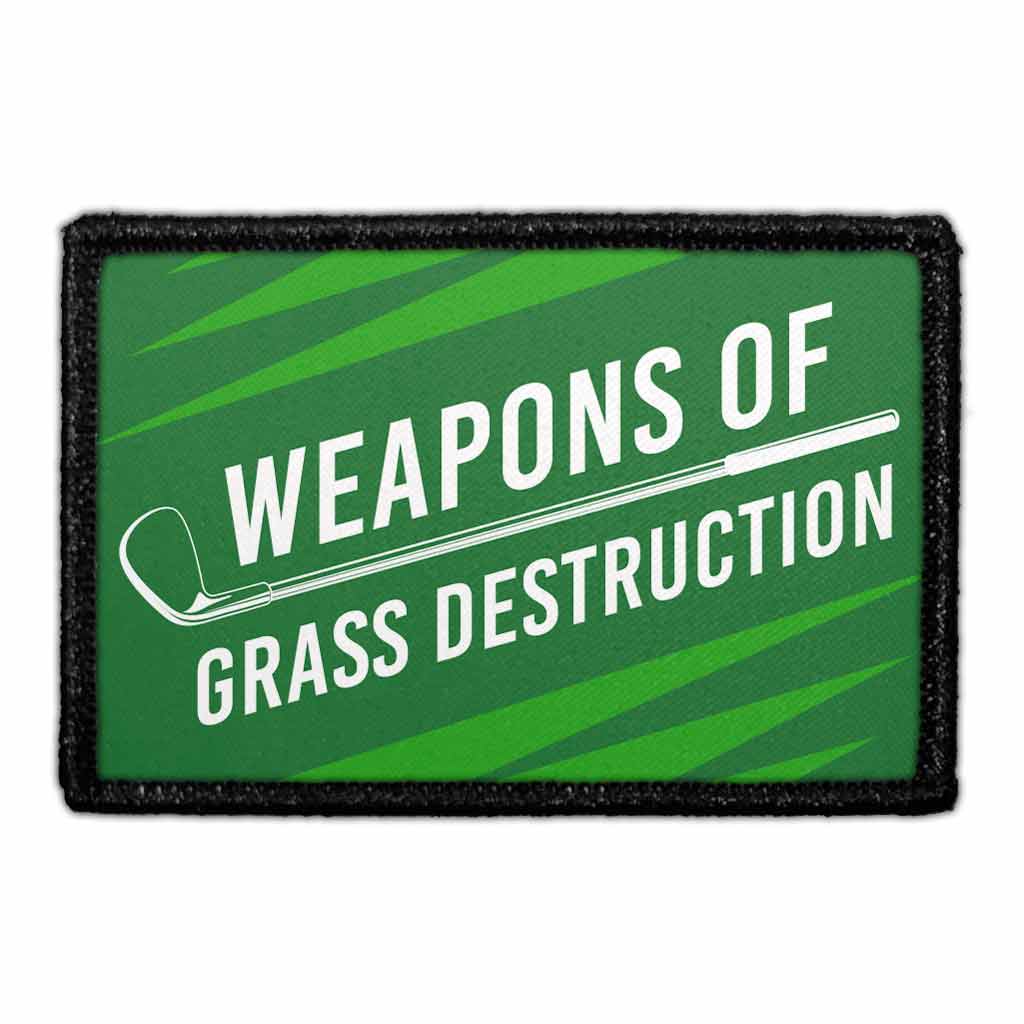 Weapons Of Grass Destruction - Removable Patch - Pull Patch - Removable Patches For Authentic Flexfit and Snapback Hats
