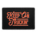 Keep On Truckin' - Removable Patch - Pull Patch - Removable Patches For Authentic Flexfit and Snapback Hats