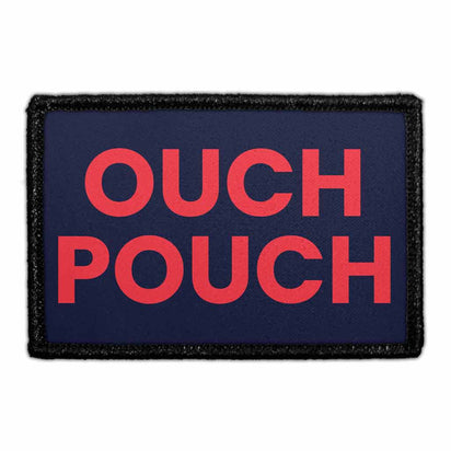 Ouch Pouch - Removable Patch - Pull Patch - Removable Patches For Authentic Flexfit and Snapback Hats