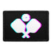 Pickleball - Racquets - 3D - Removable Patch - Pull Patch - Removable Patches For Authentic Flexfit and Snapback Hats