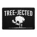TREE-JECTED_-_DISC_GOLF  Meta Data - Crop Image Text - - Removable Patch - Pull Patch - Removable Patches For Authentic Flexfit and Snapback Hats