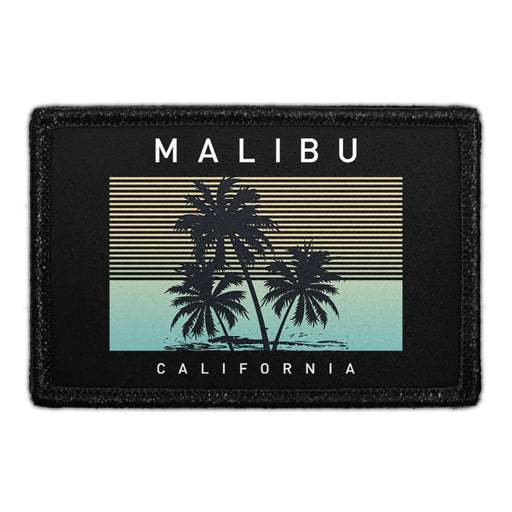 Malibu Palms - Removable Patch - Pull Patch - Removable Patches For Authentic Flexfit and Snapback Hats