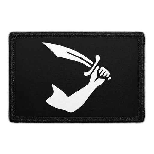 Pirate Thomas Tew Flag - Removable Patch - Pull Patch - Removable Patches For Authentic Flexfit and Snapback Hats