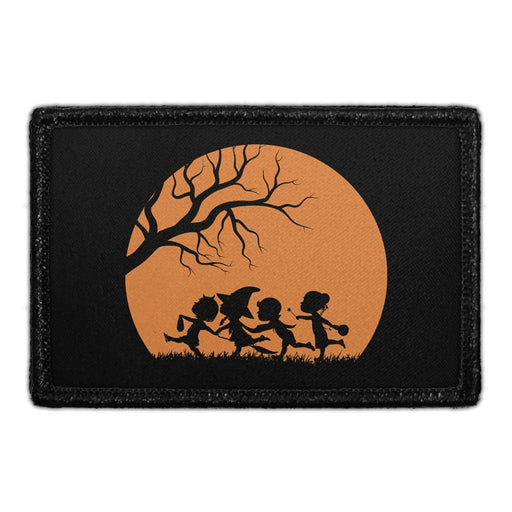 PUMPKIN MOON - SILHOUETTE  Meta Data - Crop Image Text - - Removable Patch - Pull Patch - Removable Patches For Authentic Flexfit and Snapback Hats