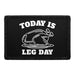 Today Is Leg Day - Thanksgiving - Removable Patch - Pull Patch - Removable Patches For Authentic Flexfit and Snapback Hats