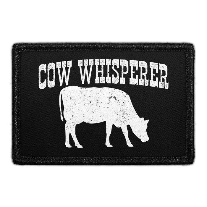 Cow Whisperer - Removable Patch - Pull Patch - Removable Patches For Authentic Flexfit and Snapback Hats