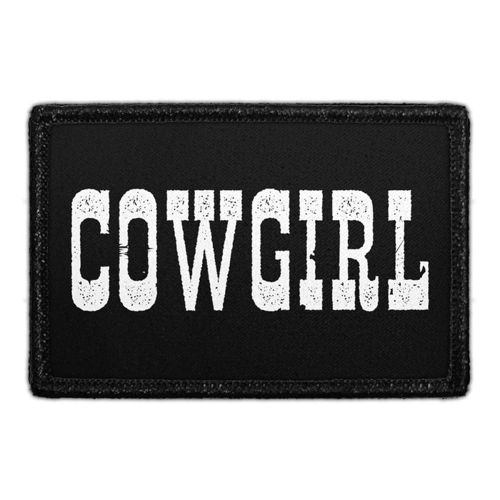 Cowgirl - Removable Patch - Pull Patch - Removable Patches For Authentic Flexfit and Snapback Hats