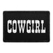 Cowgirl - Removable Patch - Pull Patch - Removable Patches For Authentic Flexfit and Snapback Hats